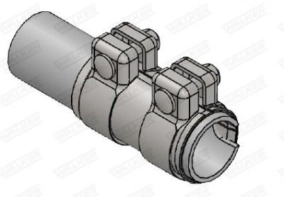 Conectores de tubos, sistema de exaustão WALKER 82166