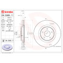 Disco de freio BREMBO 09.C928.11