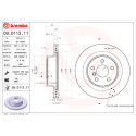 Conjunto de discos de freio BREMBO 09.D112.11