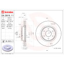 Conjunto de discos de freio BREMBO 09.D619.11
