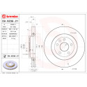 Disco de freio BREMBO 09.N236.21