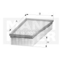 Filtro de ar MANN-FILTER C 32 017