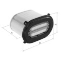 Filtro de ar MANN-FILTER C 34 540/1