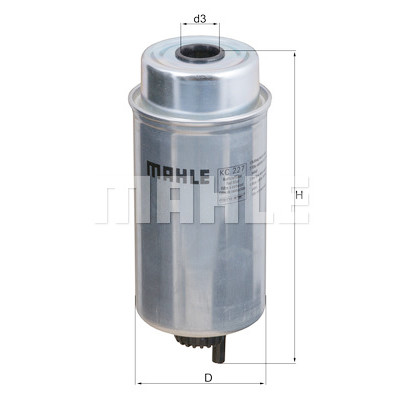 Filtro de combustível MAHLE ORIGINAL KC 227