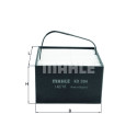 Filtro de combustível MAHLE ORIGINAL KX 394