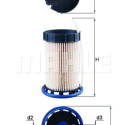 Filtro de combustível MAHLE ORIGINAL KX 492