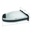 Filtro, ar de cabine MAHLE ORIGINAL LA 413