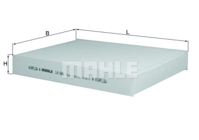 Filtro, ar de cabine MAHLE ORIGINAL LA 686