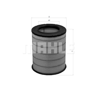 Filtro de ar MAHLE ORIGINAL LX 1281
