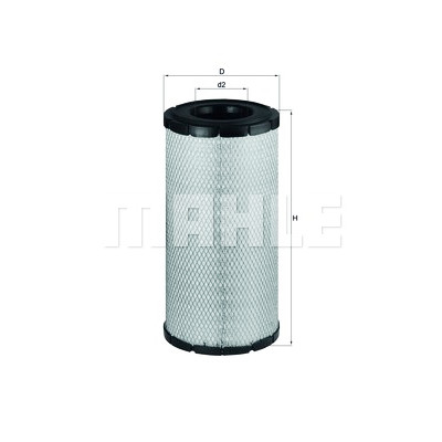 Filtro de ar MAHLE ORIGINAL LX 1775