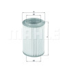 Filtro de ar MAHLE ORIGINAL LX 2689
