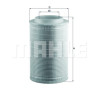 Filtro de ar MAHLE ORIGINAL LX 3117