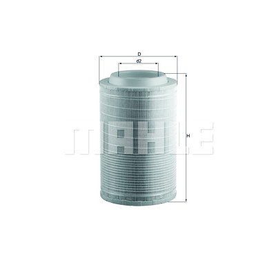 Filtro de ar MAHLE ORIGINAL LX 3117