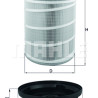 Filtro de ar MAHLE ORIGINAL LX 3480 KIT