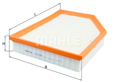 Filtro de ar MAHLE ORIGINAL LX 4234