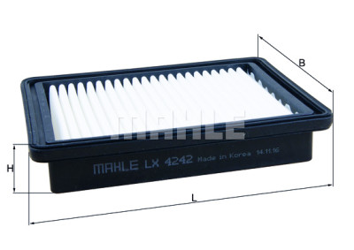 Filtro de ar MAHLE ORIGINAL LX 4242