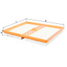 Filtro de ar MAHLE ORIGINAL LX 4246