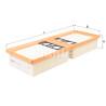 Filtro de ar MAHLE ORIGINAL LX 4414