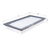 Filtro de ar MAHLE ORIGINAL LX 4423