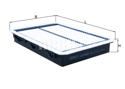 Filtro de ar MAHLE ORIGINAL LX 4432