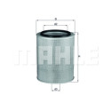 Filtro de ar MAHLE ORIGINAL LX 531