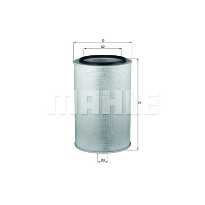 Filtro de ar MAHLE ORIGINAL LX 626