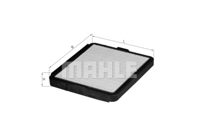 Filtro de ar MAHLE ORIGINAL LX 75