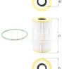 Filtro de óleo MAHLE ORIGINAL OX 1185D