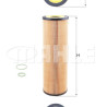 Filtro de óleo MAHLE ORIGINAL OX 562D