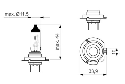 Lâmpada BOSCH 1 987 302 091