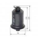 Filtro de combustível BOSCH 0 986 450 123