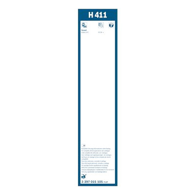 Palhetas de limpador de para-brisa BOSCH 3 397 015 105