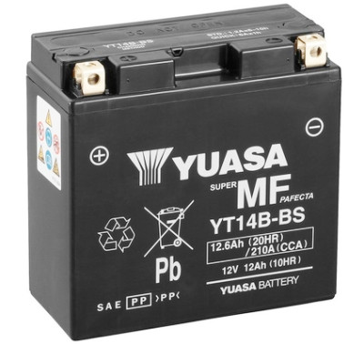 Bateria de partida YUASA YT14B-BS
