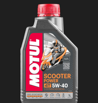 Motul scooter power 5W-40 MA 4T 1L