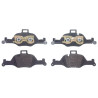 Jogo de 4 pastilhas de freio BREMBO P 06 107