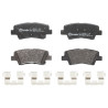Jogo de 4 pastilhas de freio BREMBO P 30 106