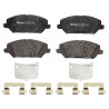 Jogo de 4 pastilhas de freio BREMBO P 30 110