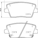Jogo de 4 pastilhas de freio BREMBO P 30 112