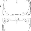 Jogo de 4 pastilhas de freio BREMBO P 50 139