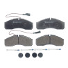 Jogo de 4 pastilhas de freio BREMBO P 56 123