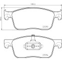 Jogo de 4 pastilhas de freio BREMBO P 61 134