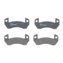 Jogo de 4 pastilhas de freio BREMBO P 62 002
