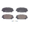 Jogo de 4 pastilhas de freio BREMBO P 68 071
