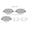 Pastilhas de freio TEXTAR 2213901