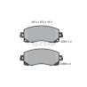 Pastilhas de freio TEXTAR 2280001