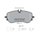 Pastilhas de freio TEXTAR 2280201