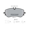 Pastilhas de freio TEXTAR 2280201