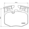Jogo de 4 pastilhas de freio BREMBO P 06 099