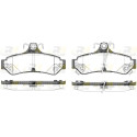 Conjunto de 4 pastilhas de freio ROADHOUSE 21285.12
