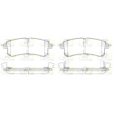 Conjunto de 4 pastilhas de freio ROADHOUSE 21447.02